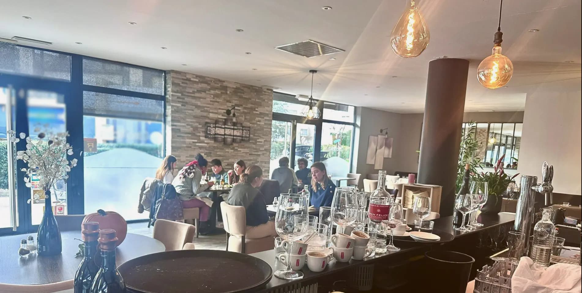 Tortello restaurant dining area