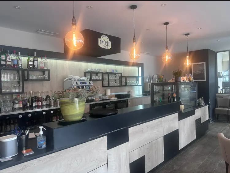 The Tortello restaurant dining room.