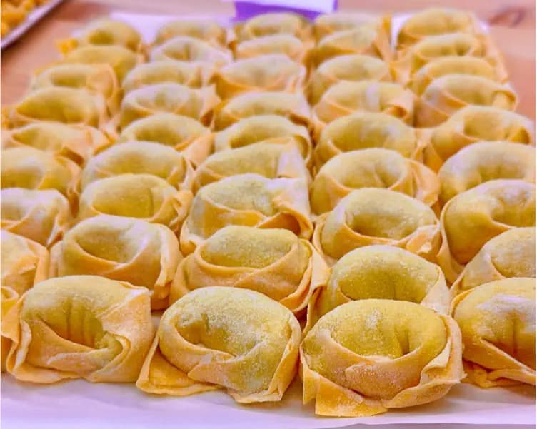 Artisanal tortelli