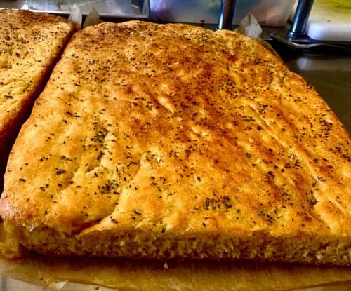 Potato and rosemary focaccia