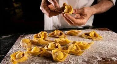 Preparation of tortelli